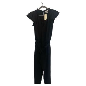 NWT Evereve Sierra Black Jumpsuit Size S
